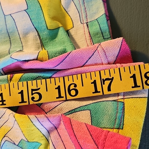 Gottex Multicolor Abstract Pattern Skort. Size Meduim. 5 Pockets. Tennis, Golf. - Picture 9 of 9